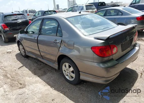 2004 Toyota Corolla S из США, поврежденный, VIN 2T1BR32E34C253639